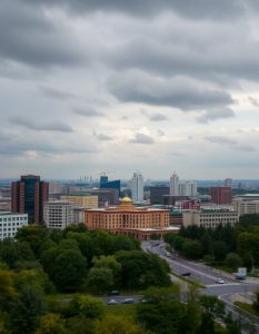 The city of Yekaterinburg